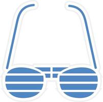 ícone de vetor de óculos de festa