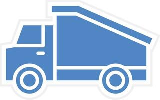 ícone de vetor de caminhão