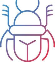 escaravelho vetor ícone