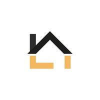 ilustração em vetor design do modelo de logotipo imobiliário.