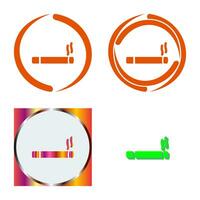 ícone de vetor de fumar