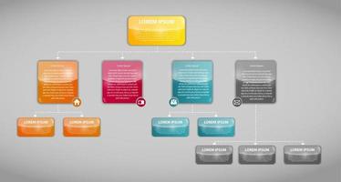 ilustração em vetor infográfico modelo de negócios