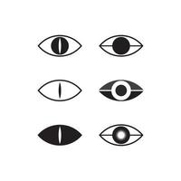 olho ícone e visão design logotipo símbolo vetor e espiritualidade