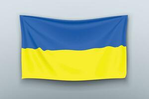 cenário do Ucrânia bandeira vetor