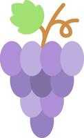 design de ícone de vetor de uvas