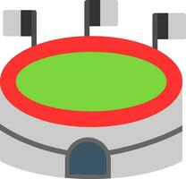 design de ícone de vetor de estádio