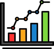 avaliação comparativa vetor ícone Projeto