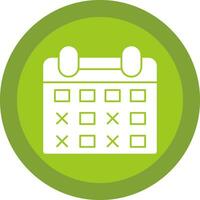 calendário encontro vetor ícone Projeto