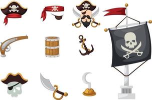 piratas definir vetor