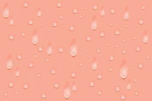 líquido Rosa molhado gotas do gel ou colágeno derramado poças do Cosmético sérum ou água. volta limpar \ limpo amostra do essência loção ou geléia para pele cuidado.beleza fundo com óleo gotas. vetor