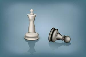 xadrez rei penhor vetor