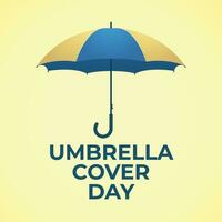 guarda-chuva cobrir dia Projeto modelo Boa para celebração uso. guarda-chuva vetor Projeto. plano Projeto. vetor eps 10.