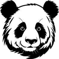 panda - minimalista e plano logotipo - vetor ilustração