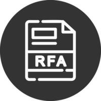 rfa criativo ícone Projeto vetor