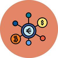 ícone de vetor de moeda