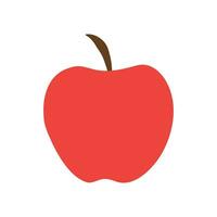 maçã ícone. maçã plano ícone símbolo vetor ilustração