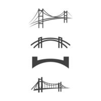 ilustração do ícone do vetor da ponte