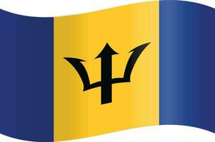 barbados nacional bandeira dentro vetor