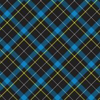 com uma tartan Verifica xadrez fundo, isto vetor tecido textura tem uma desatado Projeto.