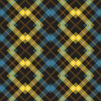 com uma tartan Verifica xadrez fundo, isto vetor tecido textura tem uma desatado Projeto.