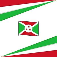 Burundi bandeira abstrato fundo Projeto modelo. Burundi independência dia bandeira social meios de comunicação publicar. Burundi Projeto vetor
