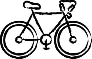 bicicleta mão desenhado vetor ilustração