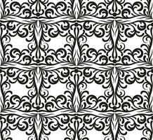 damasco desatado vetor fundo barroco estilo padronizar para papel de parede, tecido, embalagem, invólucro. damasco flor ornamento.