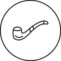 ícone de vetor de cachimbo