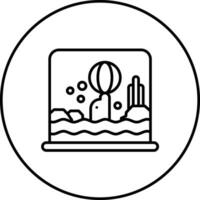 aquário vetor ícone