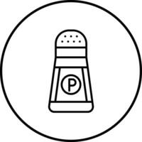 ícone de vetor de pimenta