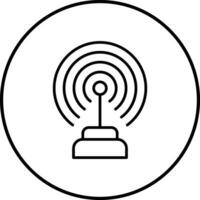 exército antena vetor ícone