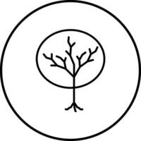 árvore tronco vetor ícone