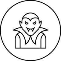 ícone do vetor drácula