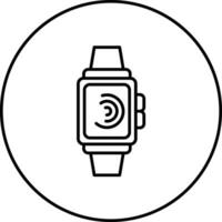 ícone de vetor de smartwatch