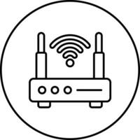 ícone de vetor de conexão wi-fi