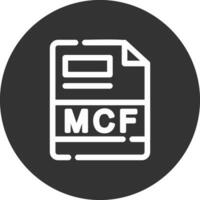 mcf criativo ícone Projeto vetor