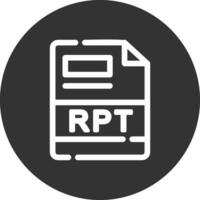 rpt criativo ícone Projeto vetor