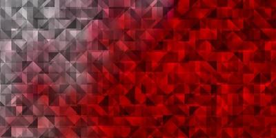 fundo vector vermelho claro com estilo poligonal.