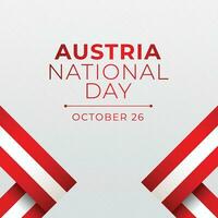 austríaco nacional dia Projeto modelo Boa para celebração uso. austríaco bandeira vetor Projeto. plano Projeto. vetor eps 10.