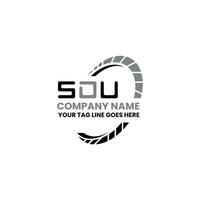 sdu carta logotipo vetor projeto, sdu simples e moderno logotipo. sdu luxuoso alfabeto Projeto