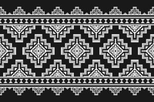 arte de padrão tribal de tapete. padrão geométrico étnico sem costura tradicional. estilo americano, mexicano. vetor