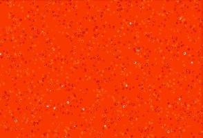 fundo vector laranja claro com bolhas.