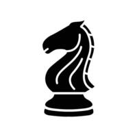 xadrez cavalo ícone logotipo elemento, xadrez cavalo o negócio logotipo modelo, xadrez cavalo o negócio ícone vetor