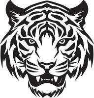 régio Panthera símbolo sinistro selvagem beleza ícone vetor