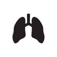 pulmão ícone vetor. saúde e médico Projeto ilustração vetor