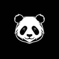 panda, minimalista e simples silhueta - vetor ilustração