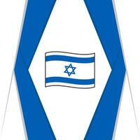 Israel bandeira abstrato fundo Projeto modelo. Israel independência dia bandeira social meios de comunicação publicar. Israel fundo vetor
