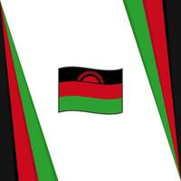 malawi bandeira abstrato fundo Projeto modelo. malawi independência dia bandeira social meios de comunicação publicar. malawi bandeira vetor
