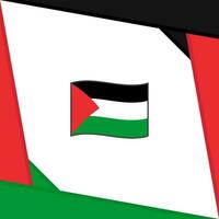 Palestina bandeira abstrato fundo Projeto modelo. Palestina independência dia bandeira social meios de comunicação publicar. Palestina independência dia vetor