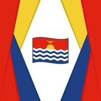 Kiribati bandeira abstrato fundo Projeto modelo. Kiribati independência dia bandeira social meios de comunicação publicar. Kiribati fundo vetor